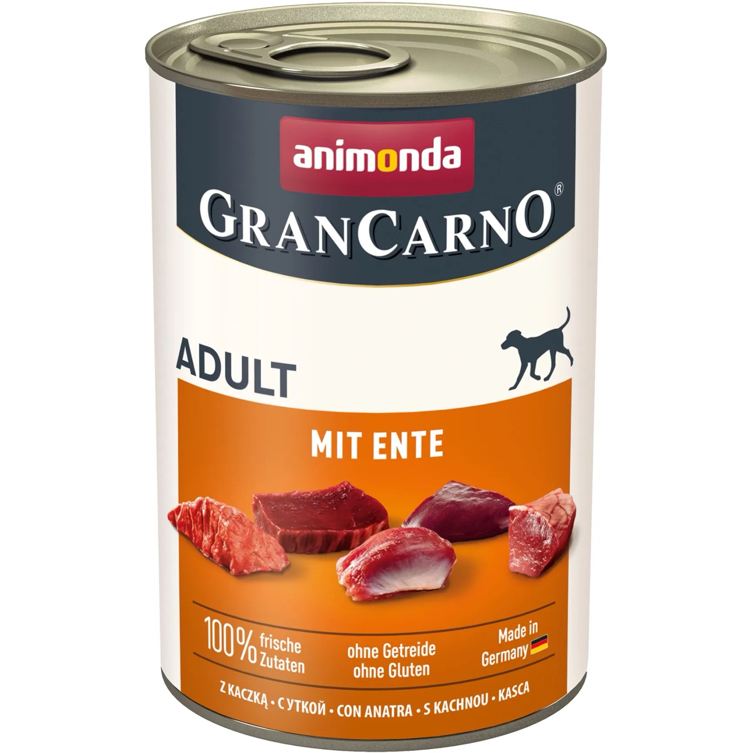 Gran Carno Hunde-Nassfutter Adult mit Ente 400 g