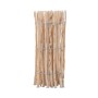 Stiltreu Staketenzaun Haselnuss, 80cm hoch, Lattenabstand 7-9cm, ideal als Gartenzaun.