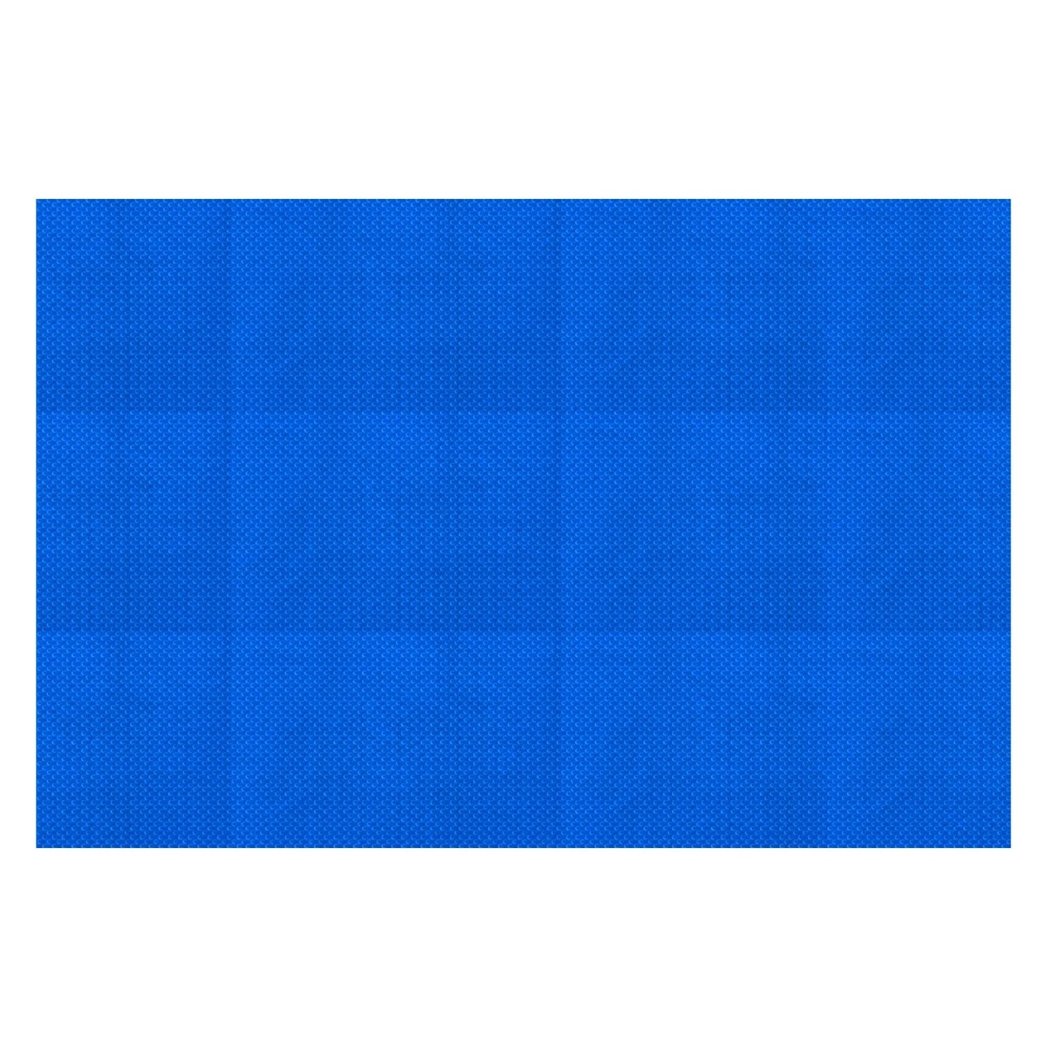 ECD Germany Pool Solarfolie Rechteckig 549x274 cm Blau 400µm aus PE