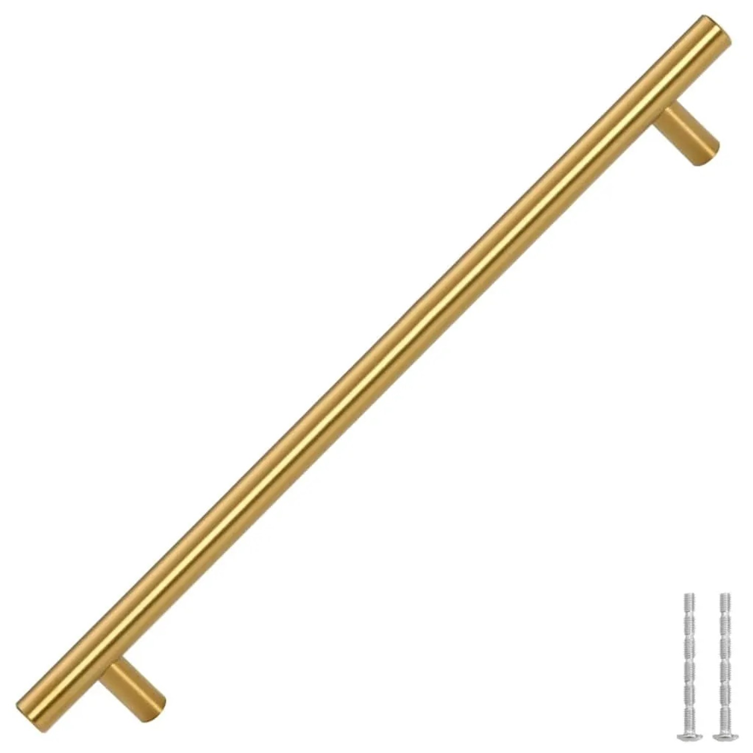 vidaXL Möbelgriffe 5 Stk Golden 224 mm Edelstahl 155361