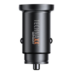 Technaxx KFZ-Ladegerät Dual TX-305, 30W, für Auto-Steckdose, USB-C und USB-A Anschluss.