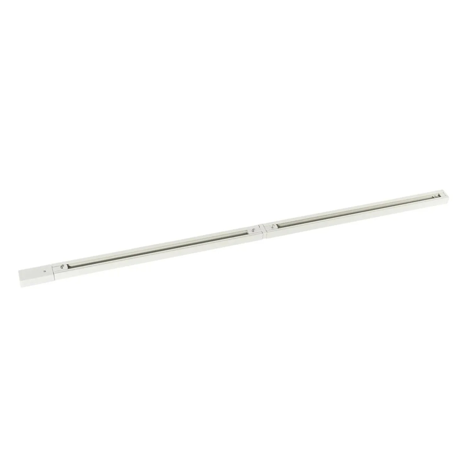 QAZQA Modernes 1-phasiges Schienensystem Weiß 50cm 2er-Set Iconic