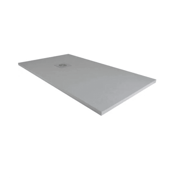 Maier Oasis Duschwanne Aus Stein – 70 X 100 Cm, Weiß – 3 Cm Stark, Rutschfest & Kratzfest