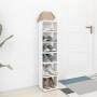 vidaXL Schuhschrank Weiß 27,5x27x102 cm Holzwerkstoff 808485_3