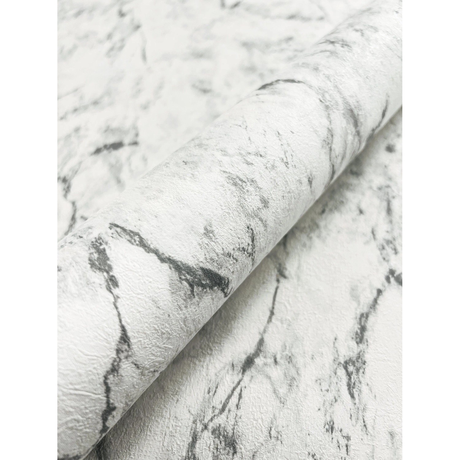 Newroom Vliestapete Chavi Weiß Marmoroptik Modern Strukturiert FSC® günstig online kaufen