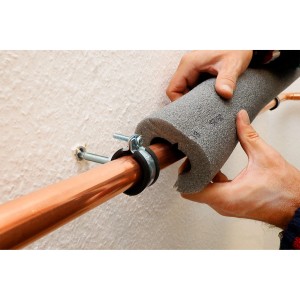 Scorprotect Graue PE Rohrisolierung Angeschlitzt 22 X 13 X 1 Meter