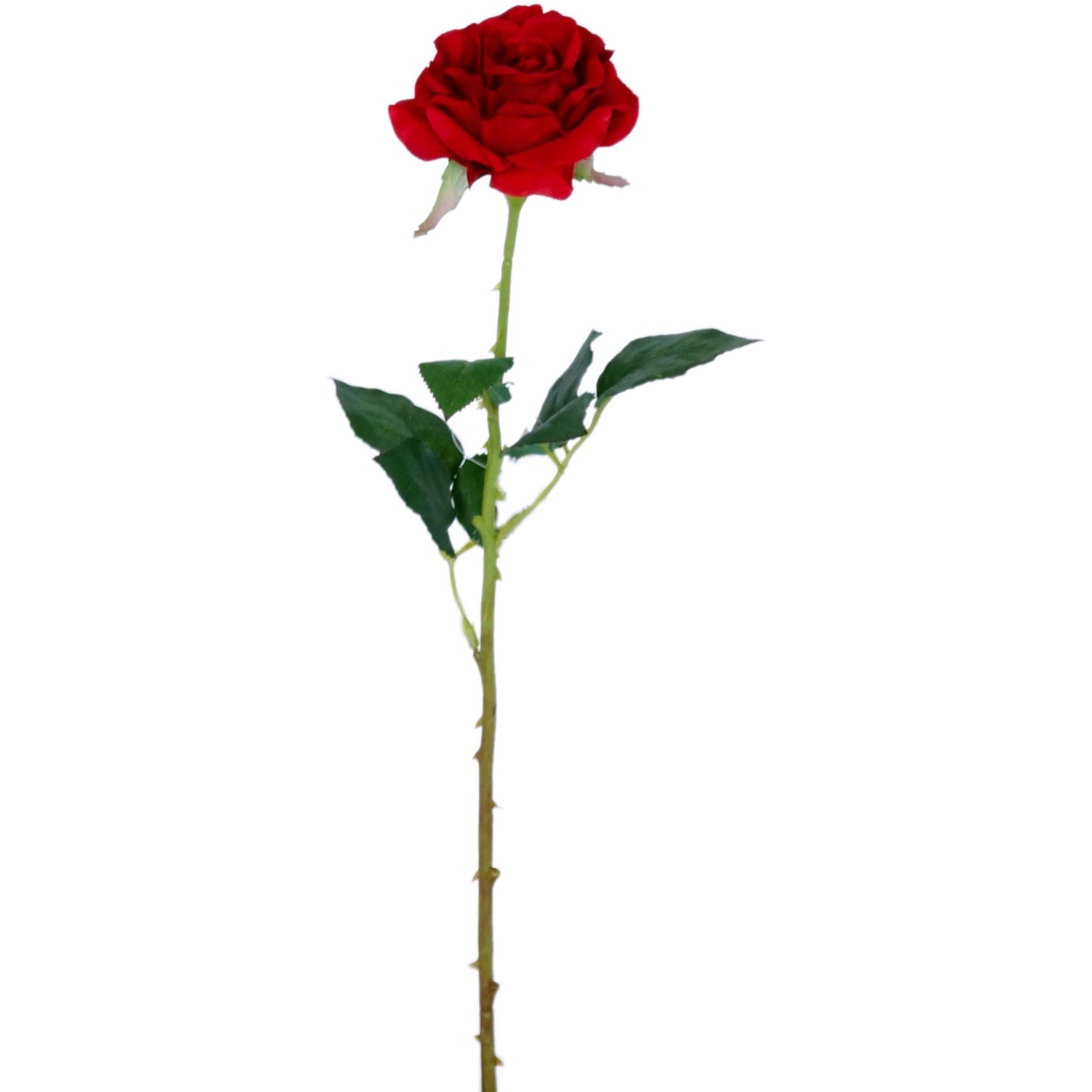 Kunstblume Rose Rot 52 cm