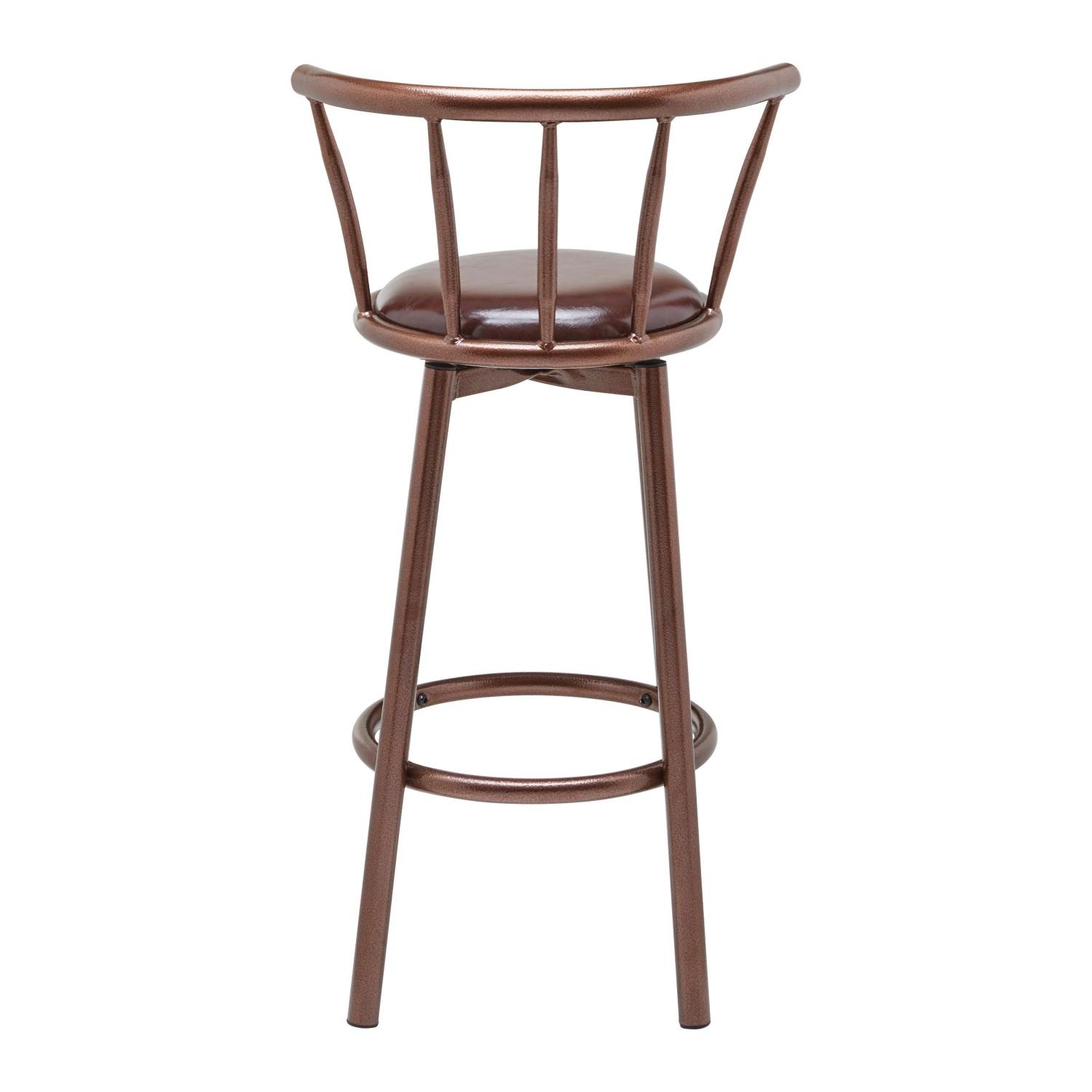 Bessagi Home Barhocker-Set Fabio Braun Lederlook Gepolstert_3