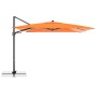 Oranger Doppler Ampelschirm MyZone, 300x220 cm, rechteckig, mit Kurbelmechanik. Perfekter Sonnenschutz.