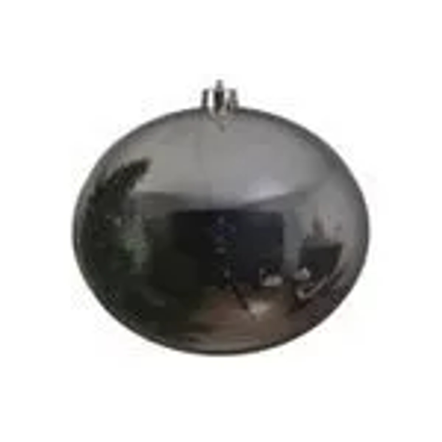 Thumbnail - Kaemingk Weihnachtsbaumkugeln Bruchfest 25 cm 1 Stueck Silber Glanz