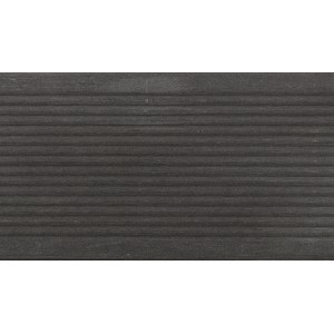Dreamdeck WPC Terrassendiele Bicolor Anthrazit, geriffelte Oberfläche.