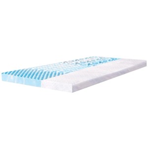 Wenta Gel-Memory-Schaum Topper mit 5-Zonen-Druckentlastung 160x200x7.5cm