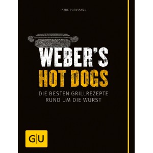 Weber's Hot Dogs Buch mit Grillrezepten für Hotdogs – herzhaft bis klassisch.