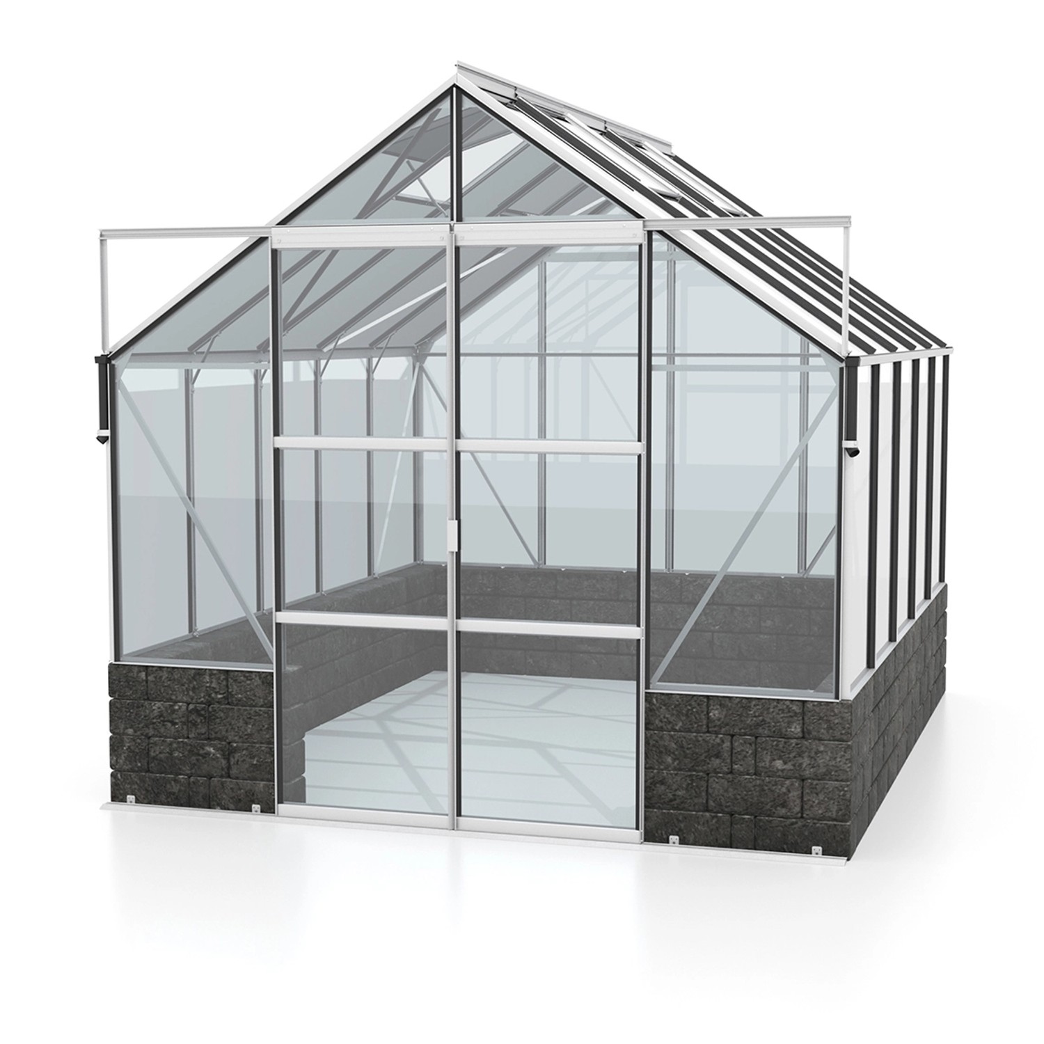 Vitavia Gewächshaus Cassandra 8300 Alu 8,3 m² günstig online kaufen
