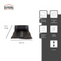 Daprona Firstrolle Alu Super Vent, 5m x 320mm, braun. Abdichtung für Dachfirst und optimale Belüftung.