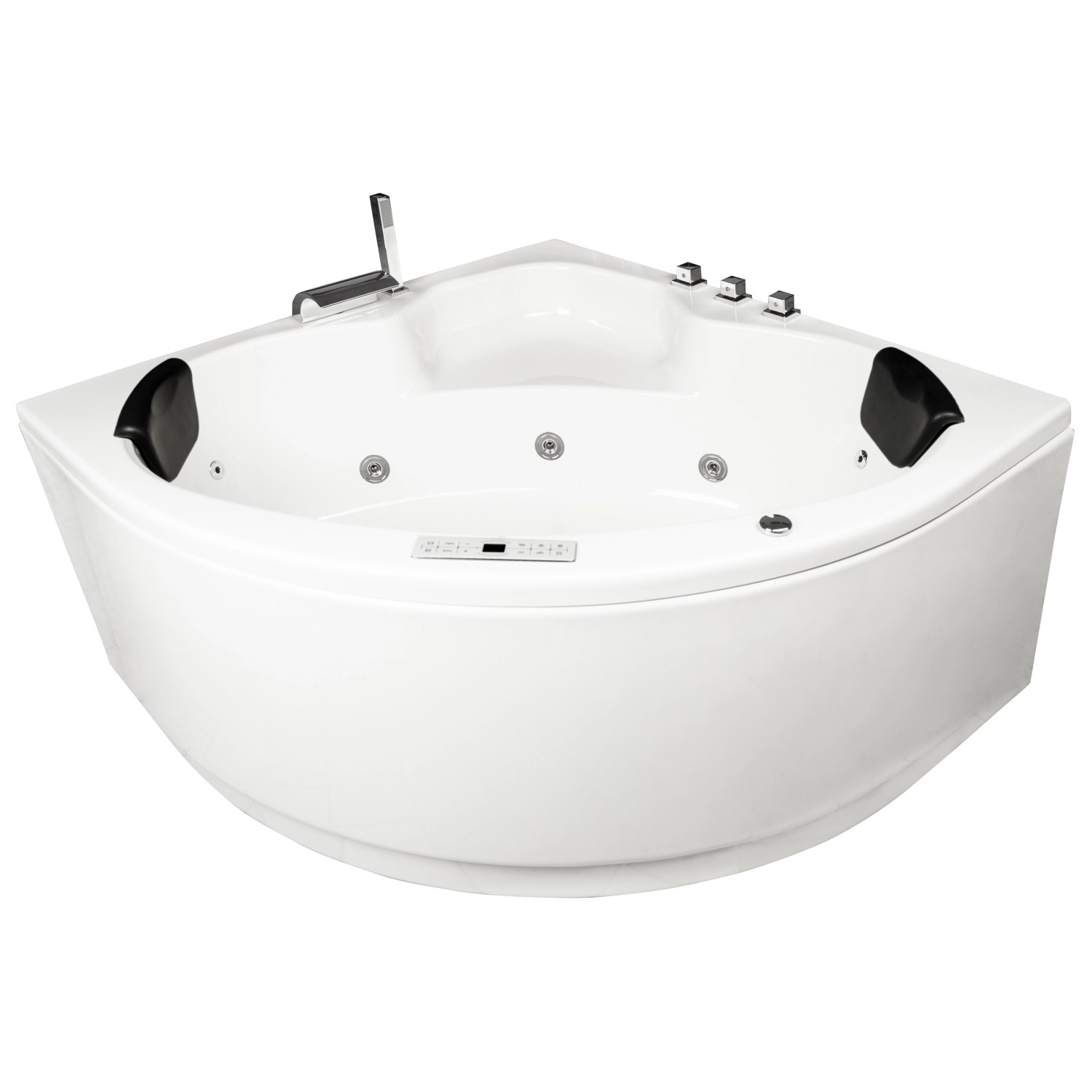 Basera® Indoor Eck-Whirlpool Badewanne Maui Premium 130 x 130 cm günstig online kaufen