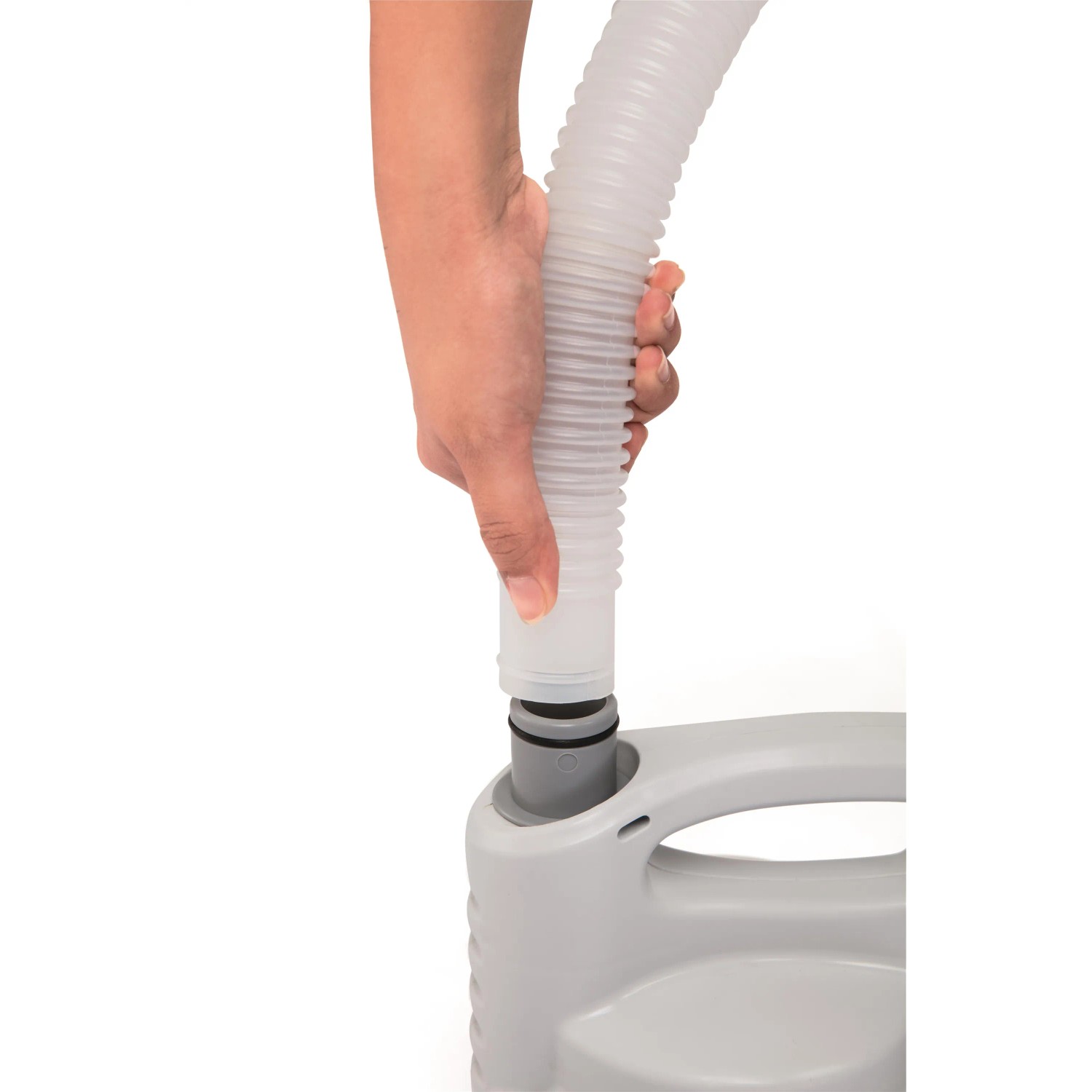 Bestway Flowclear Tauchpumpe (80W) mit Schlauchanschluss für Poolwasser-Abpumpen.