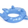 Blauer Bestway Schwimmring im Tierdesign mit Punkten und Flossen, 50x78x54 cm.
