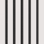 Akustikpaneel Basic Weiß/Schwarz, 32x240cm, 2er-Set, zur Wand- und Deckenverkleidung.
