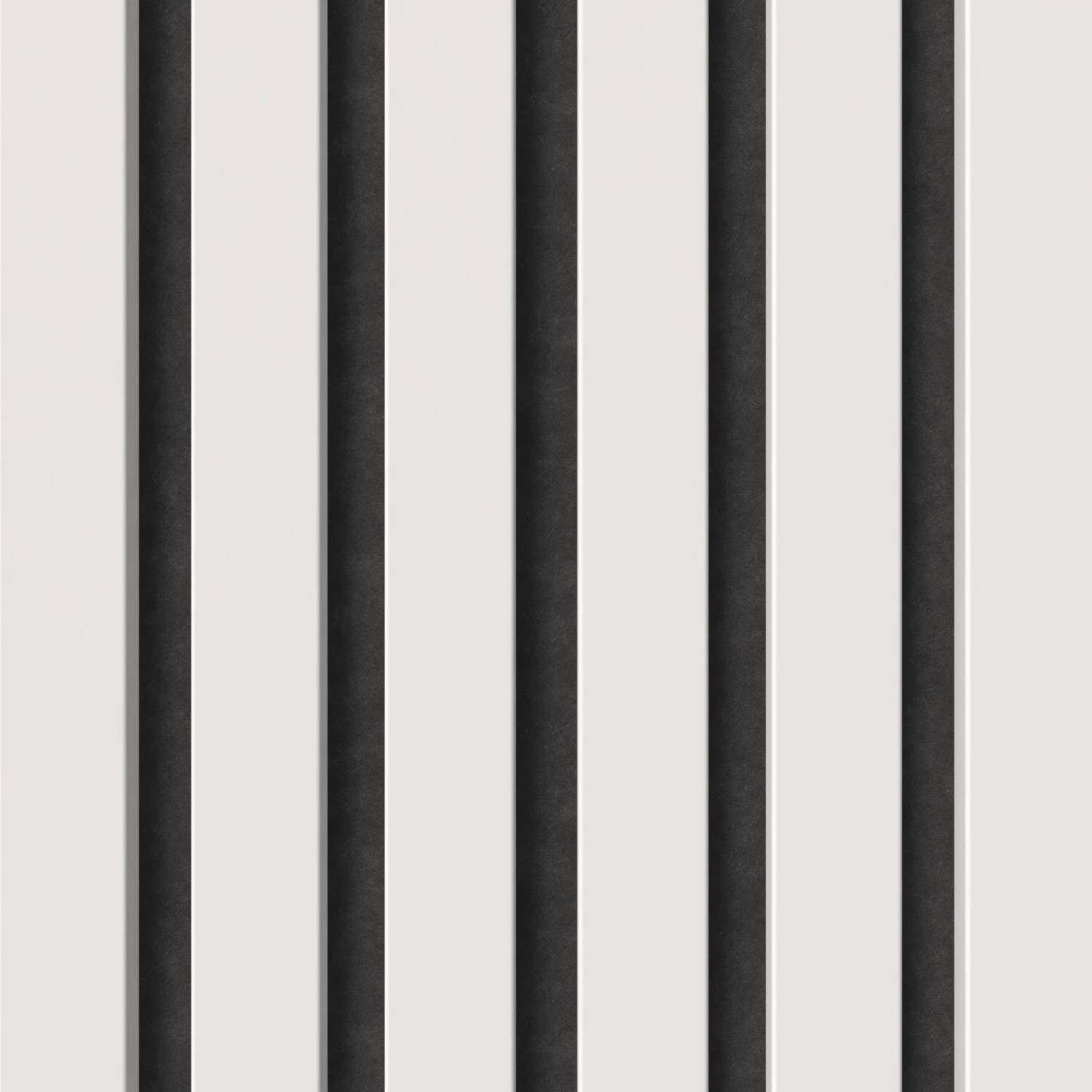 Akustikpaneel Basic Weiß/Schwarz, 32x240cm, 2er-Set, zur Wand- und Deckenverkleidung.