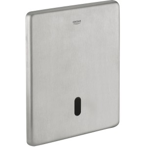 Grohe Tectron Skate Infrarot WC-Druckspüler aus Edelstahl für Wandeinbau.