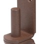 Alberts Duravis Kloben/Platte, rostbraun, Ø 13 mm, 100x35 mm, für Winkel & Holzverbinder.