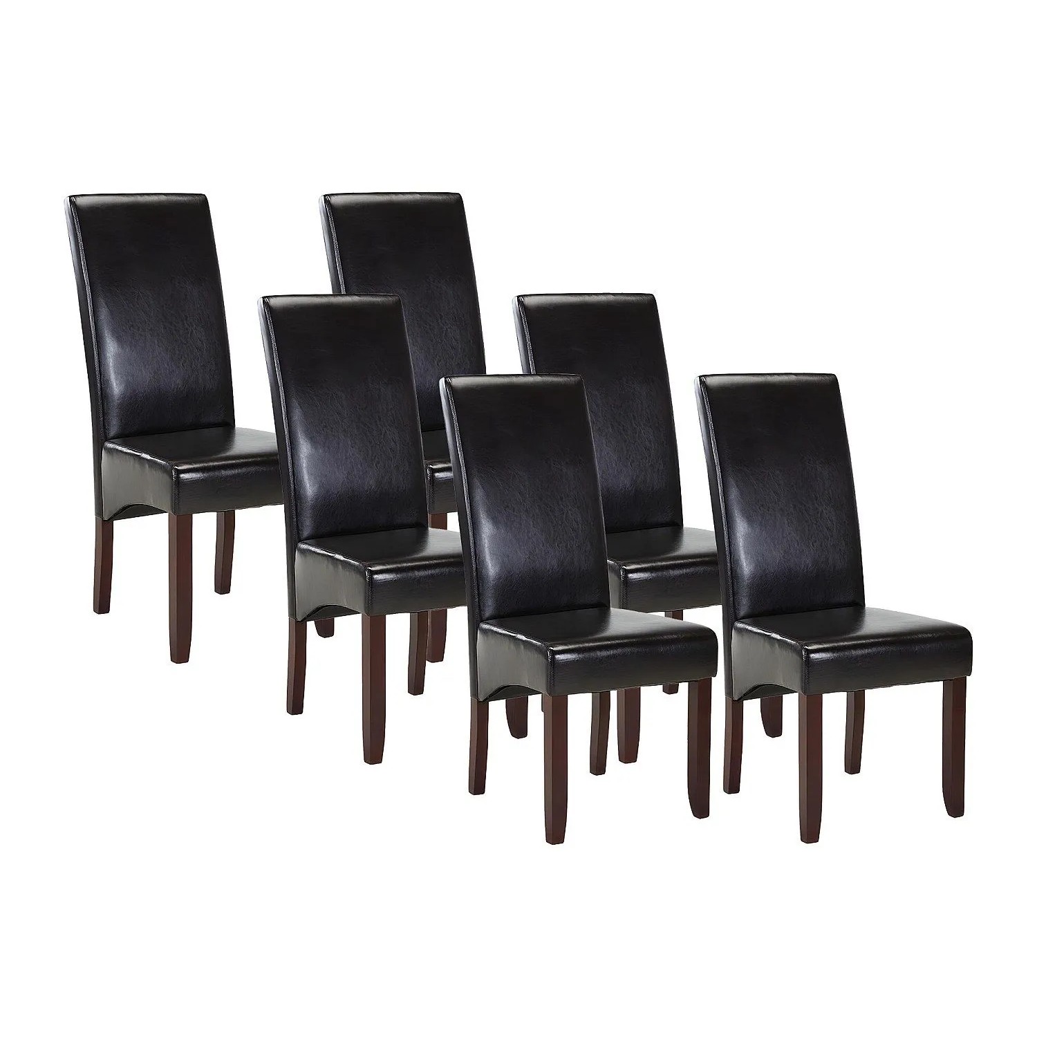 Vente-unique Stuhl Rovigo Schokoladenbraun 47 cm
