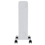 Weißer TroniTechnik Ölradiator TT OR 307 mit 7 Rippen, 1500 Watt und WiFi Funktion.