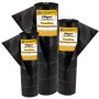 Aquagart Bodengewebe, 3 Rollen Unkrautfolie, 100g, 2m breit, schwarz.