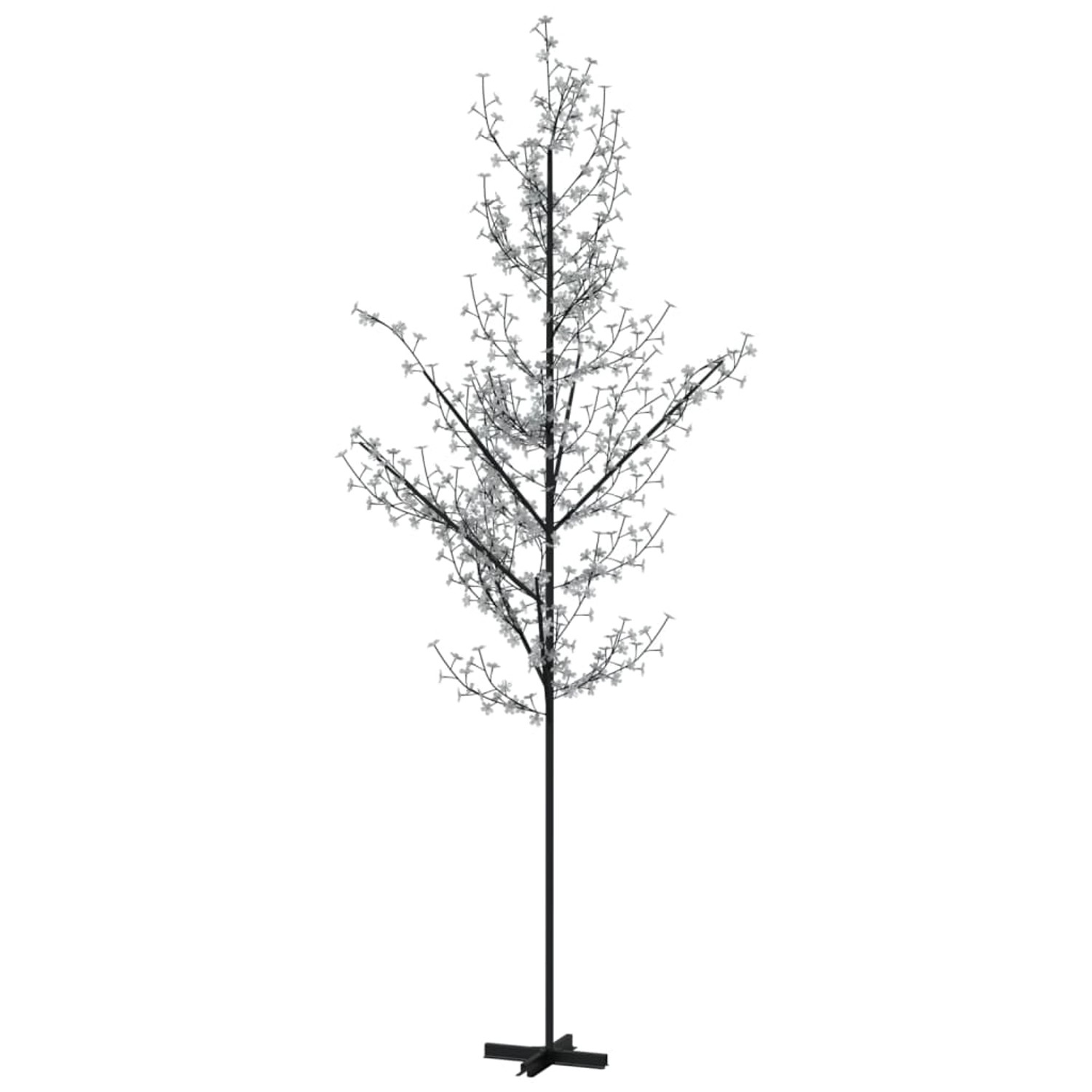 Thumbnail - vidaXL LED-Baum mit Kirschblüten Warmweiß 672 LEDs 400 cm