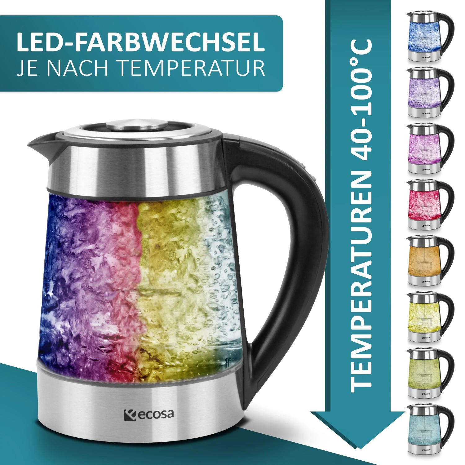 couchtisch designer rund aus Sicherheitsglas - Bernsteinbraun Muster:Suppenschüssel main image 1