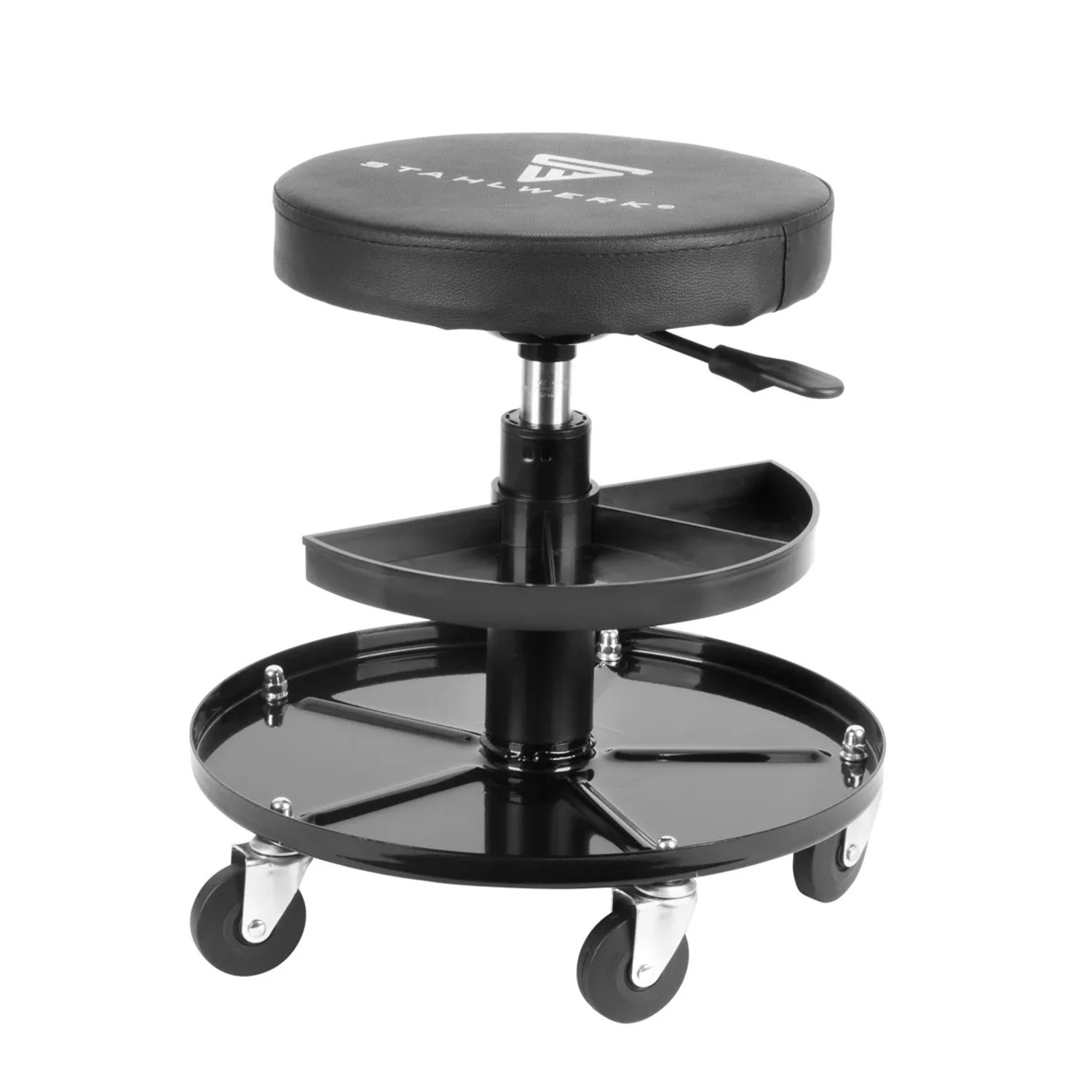 STAHLWERK Werkstatthocker WRH 295 ST mit 130 kg Tragkraft Werkstattsitz