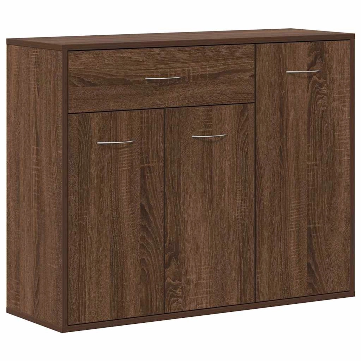 vidaXL Sideboard Braun Eichen-Optik 88x30x70 cm Holzwerkstoff 815368 günstig online kaufen