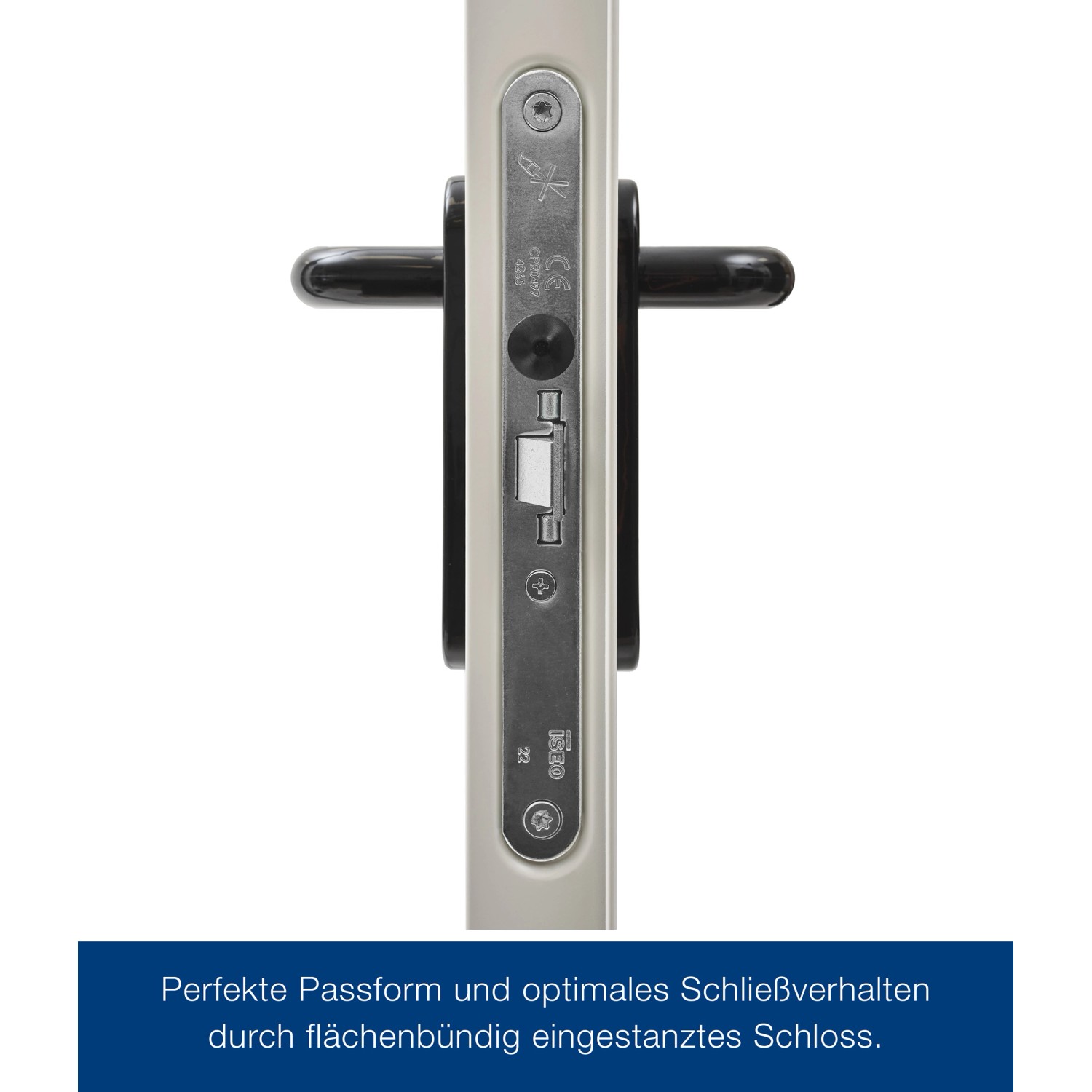 Hörmann Feuerschutz-Tür T 30-H8-5, 75 cm x 200 cm x 4,5 cm Grauweiß ...