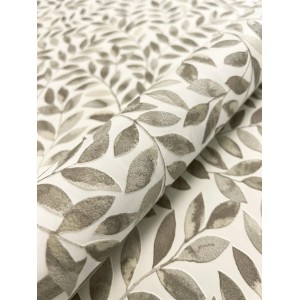 Newroom Vliestapete Ambra Braun Blätter Natur Strukturiert FSC®