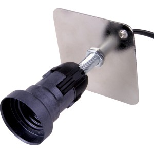 JBL TempSet basic: Installations-Set für Terrarium-Strahler mit Halteplatte und Fassung.