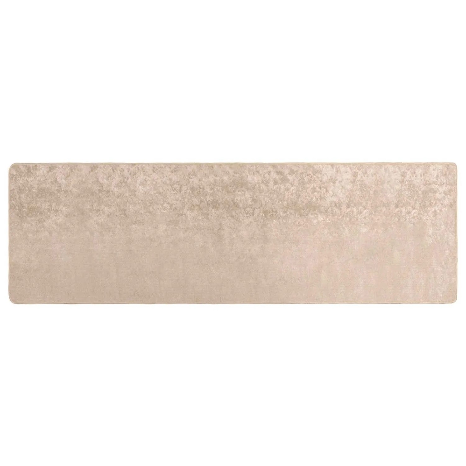 vidaXL Teppichläufer MARSA Beige 80 x 250 cm Polyester und PVC 42023084