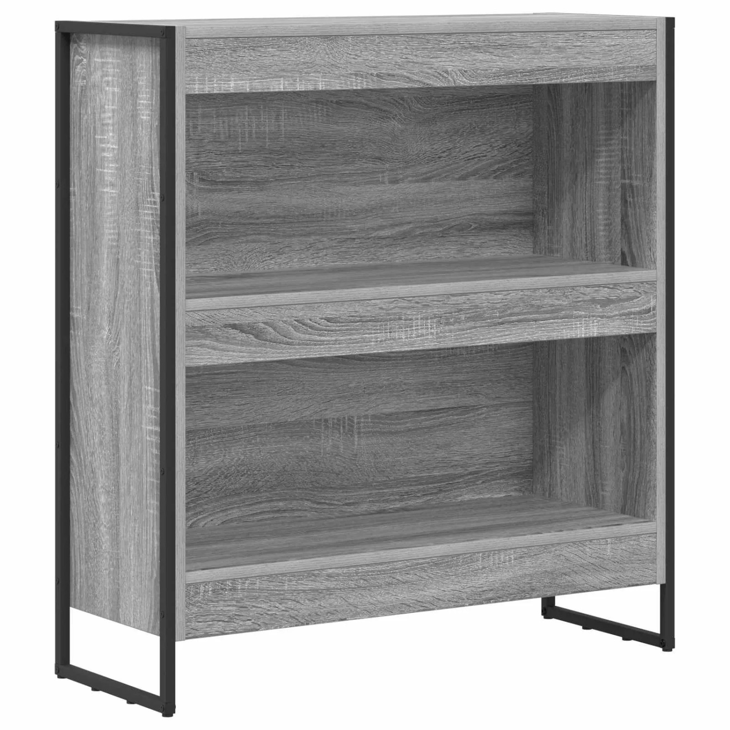 vidaXL Bücherregal Graues Sonoma 80 x 30 x 155 cm Holzwerkstoff 886411 günstig online kaufen