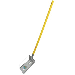Sonneck Kinder-Universalschaufel mit gelbem Stiel (80 cm) aus Metall.