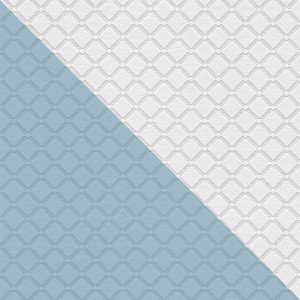 PROFHOME Vliestapete mit Rautenmuster in Weiß, überstreichbar. Strukturierte, matte Oberfläche.