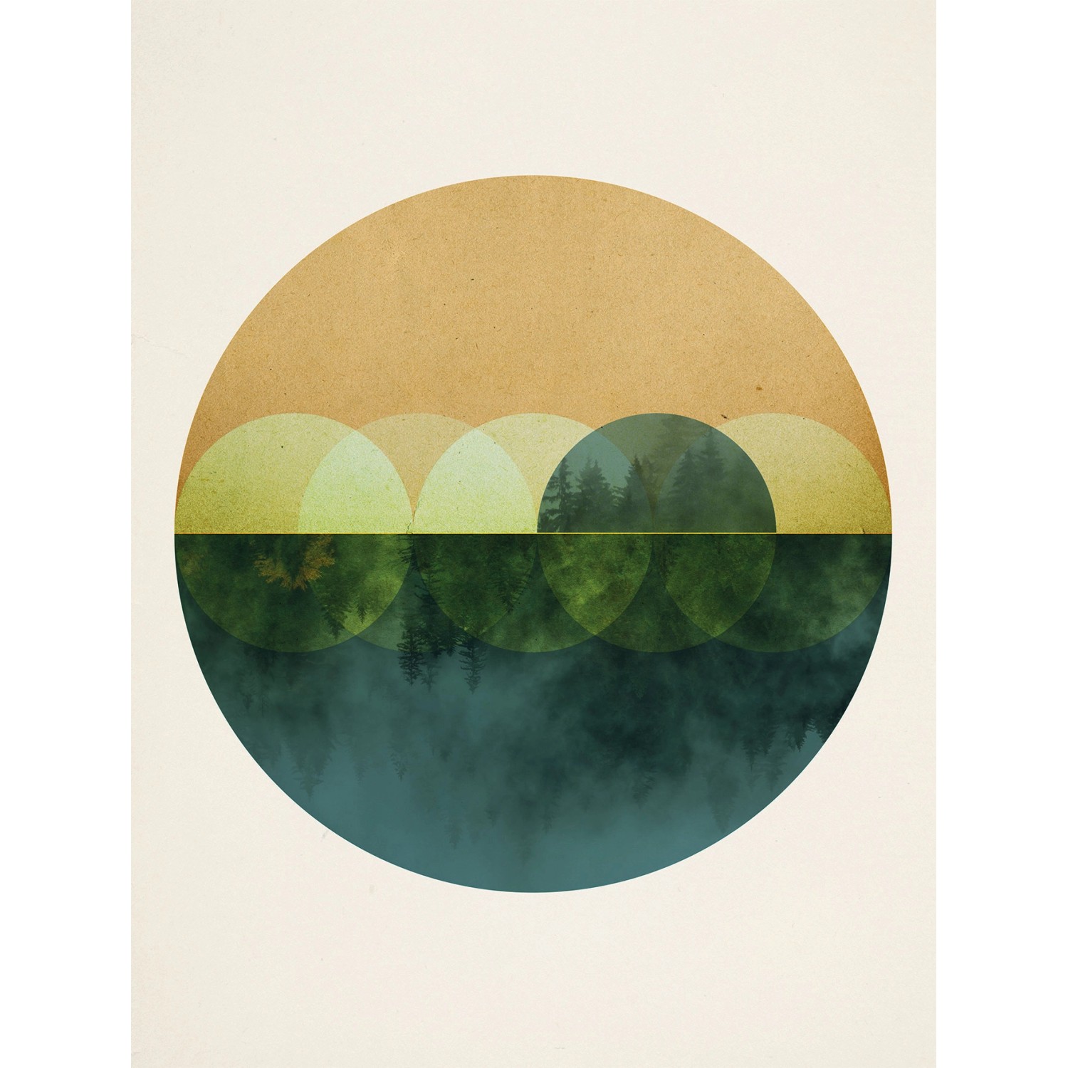 Komar Wandbild Mirrors 30 x 40 cm