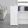 vidaXL Lagerschrank Weiß 40 x 45 x 103,5 cm Holzwerkstoff 859033_3