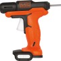 Black+Decker Akku-Heißklebepistole BDCGG12N (12 V) in Schwarz und Orange.