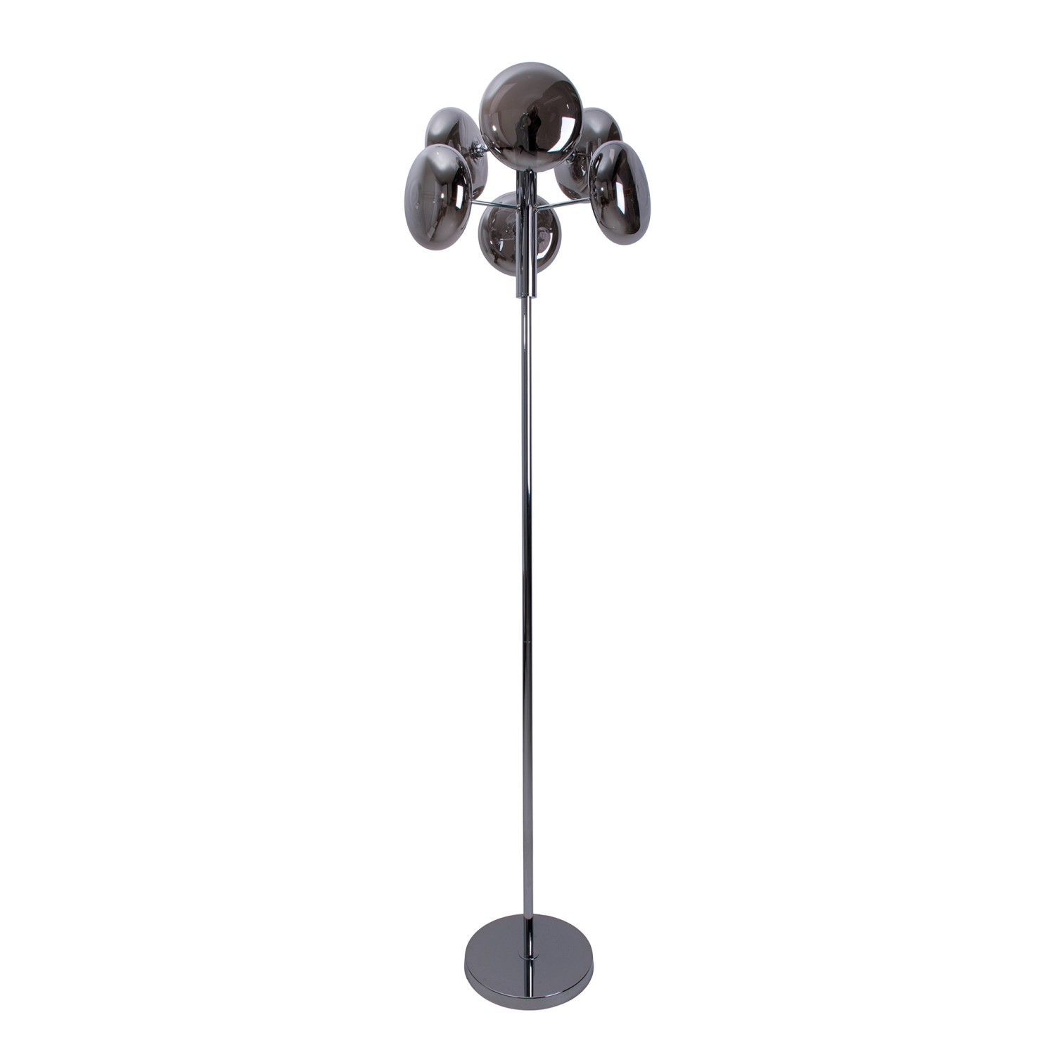 Näve Stehleuchte Orion Chrome Ø 44 cm x 165 cm günstig online kaufen