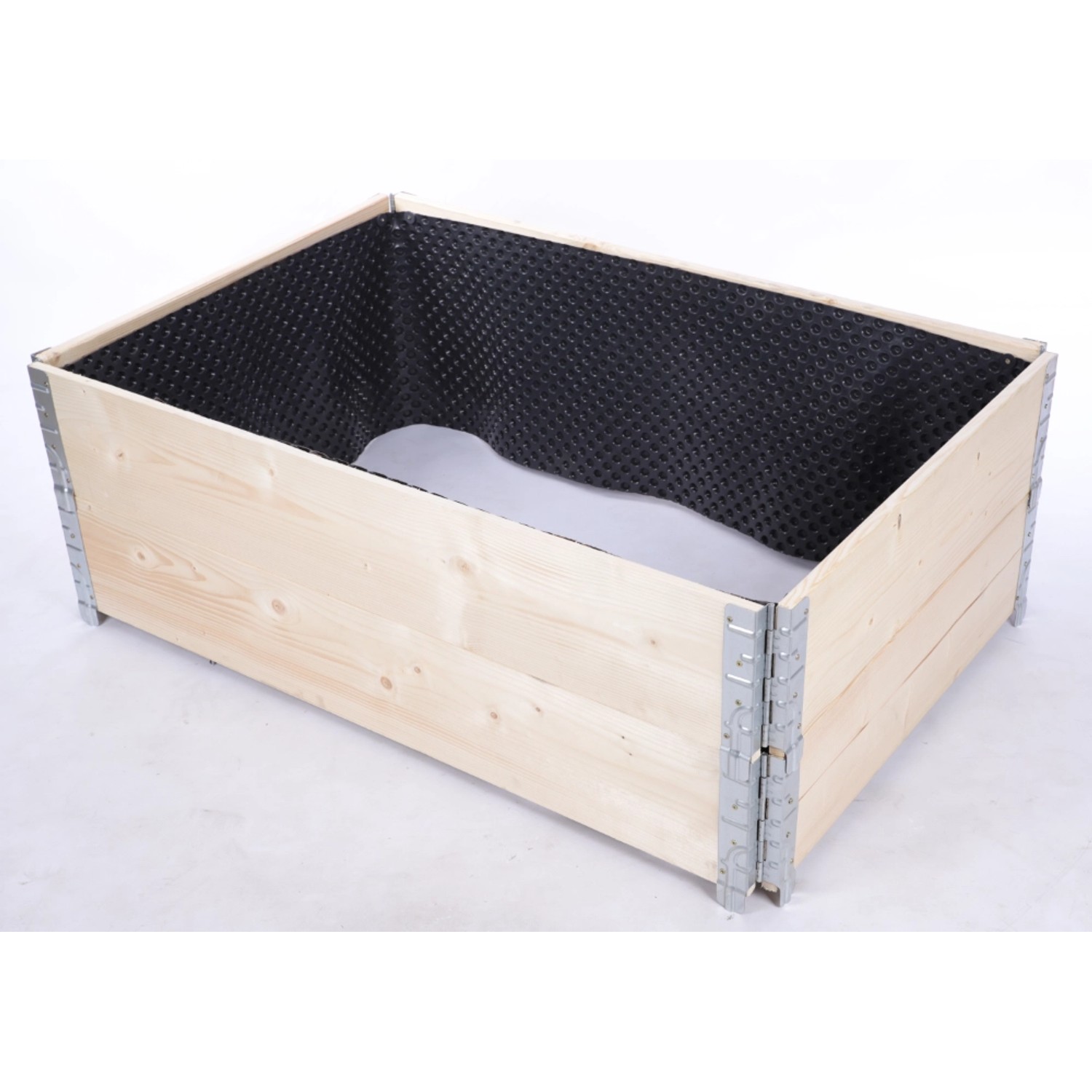 PROREGAL Hochbeetkisten GuardBox 40x120x80cm inkl. Luftfolie Imprägn. günstig online kaufen
