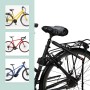 Relaxdays Fahrradleine für Hunde Stahl Kunststoff Schwarz Abstandshalter Rutschfest Flexibel 3 x 5,5 x 107 cm 0,6 kg_5