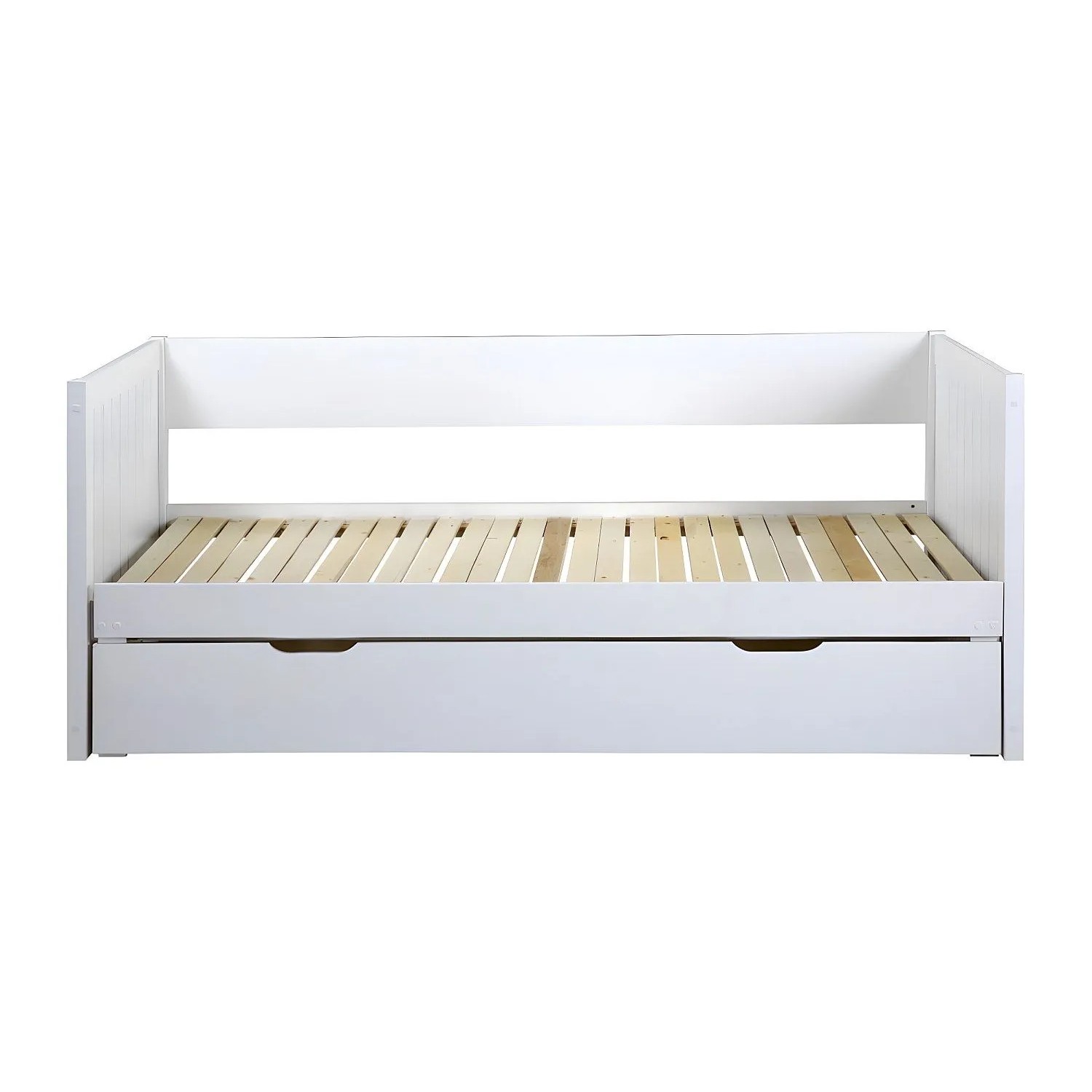 Vente-unique Sofabett Alfiero Weiß 200 cm