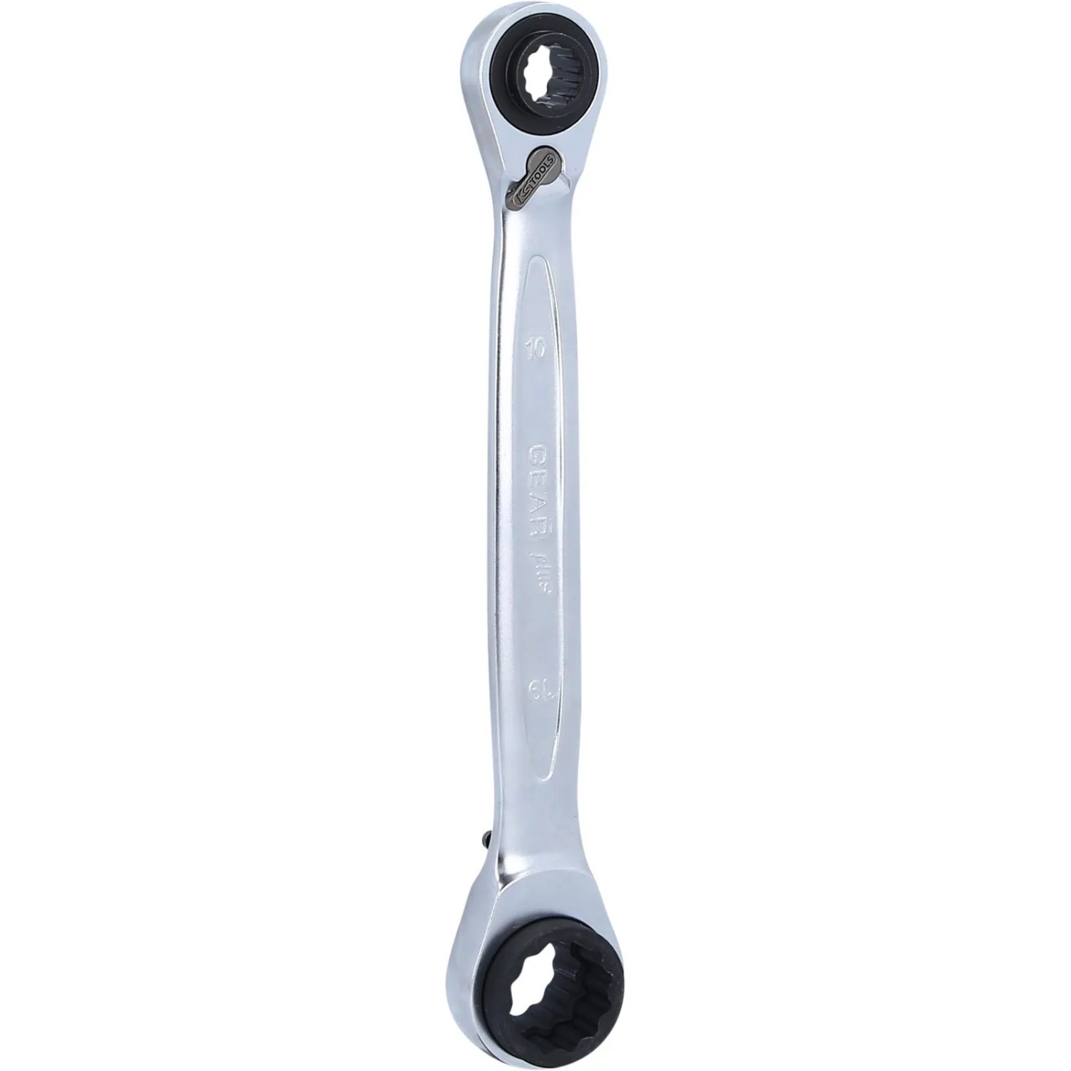 KS TOOLS 4 In 1 Gearplus Umschaltbar Doppel Ratschenringschlüssel 10 X 13 X 17 X 19 Mm 503 4565