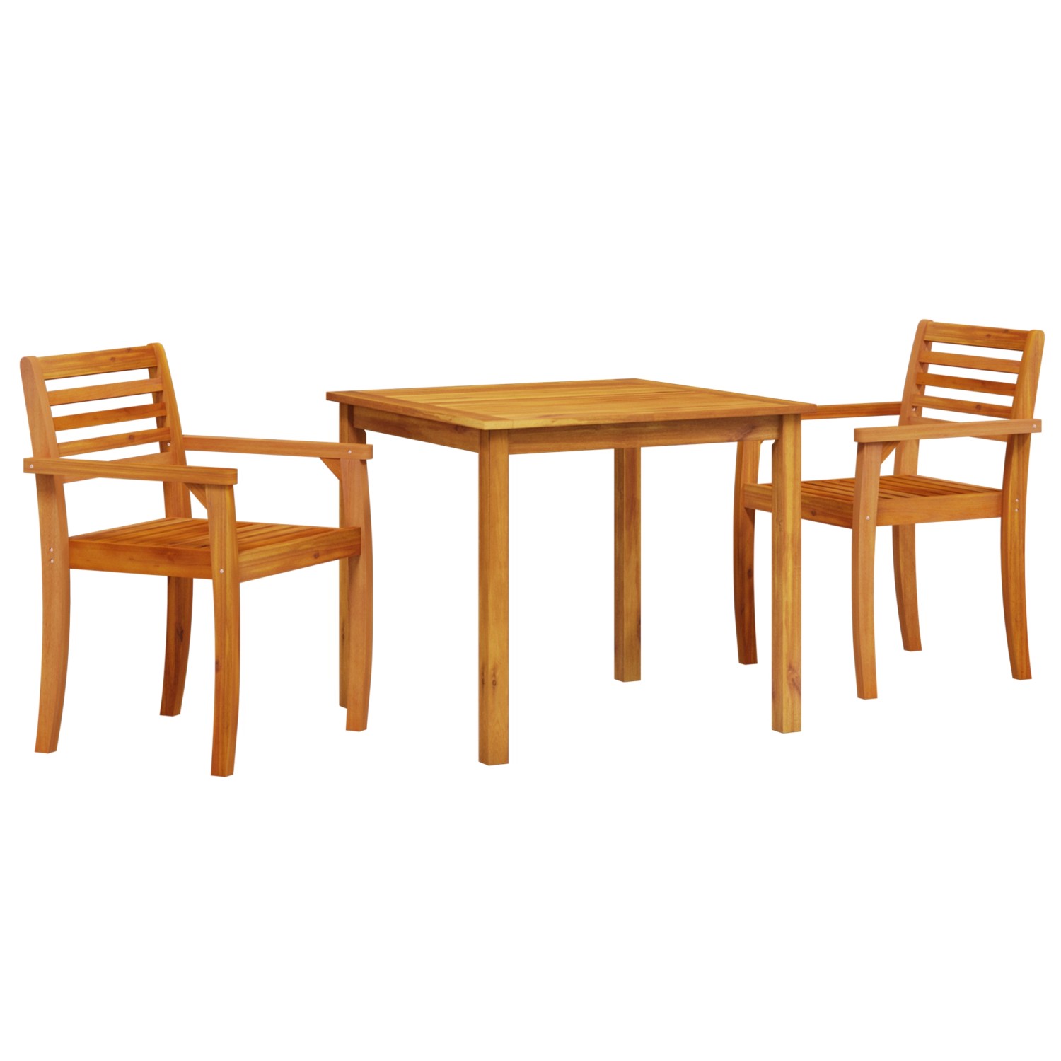 vidaXL 3-tlg Garten-Essgruppe Massivholz Akazie 3375669 günstig online kaufen