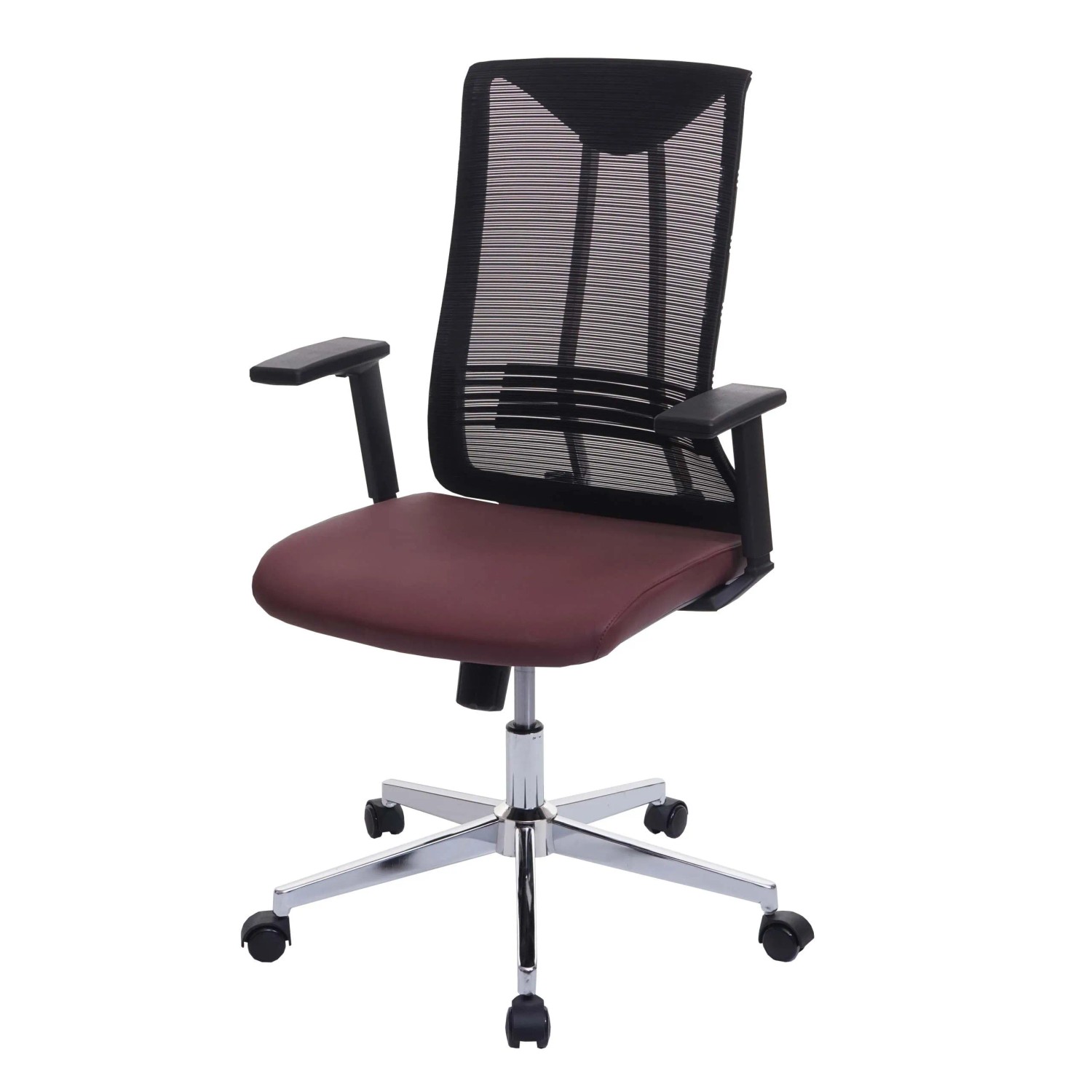 Proregal Bürostuhl HxBxT 110x65x66 cm Sitzhöhe 44cm Ergonomisch Kunstleder günstig online kaufen